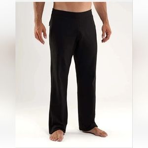 Lululemon Mens Black Kung Fu Pant Sz XL Yoga Karate Gym Sweatpant Athletic Luon